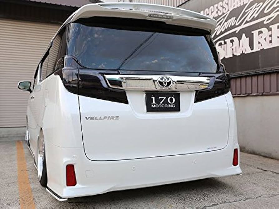 Amazon | リアゲートウイング 30ヴェルファイア スモーク (テール有